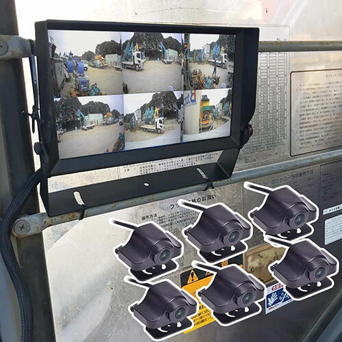 サンコー 死角モニターにもなる業務用6カメラドライブレコーダー Asnslt6cdvr カメラ カメラ本体 ビデオカメラ Pressclubvartha Com