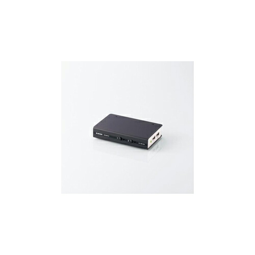 エレコム DVI対応パソコン切替器 ASNKVM-DVHDU2|パソコン オフィス用品 分配器【代引き決済不可】【日時指定不可】