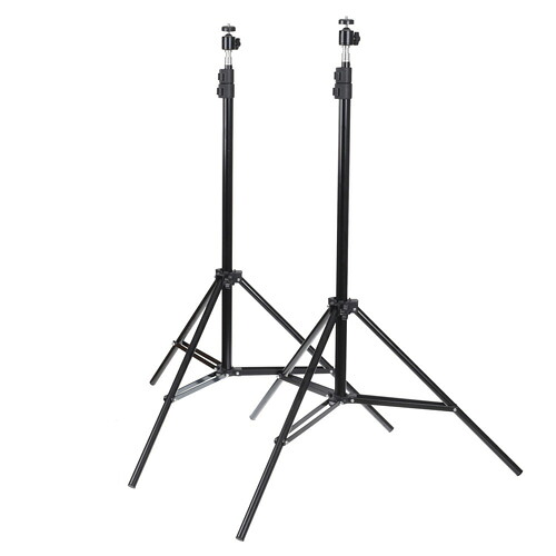 エツミ ライトスタンドM2本×ボールヘッド2個セット ASNVE-2037-6806-2|カメラ カメラアクセサリー その他カメラアクセサリー【代引き決済不可】【日時指定不可】
