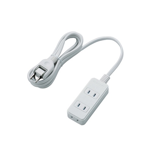 【5個セット】エレコム シャッタータップ/3個口/2m/ホワイト ASNT-ST02N-2320WHX5|家電 生活家電 OAタップ