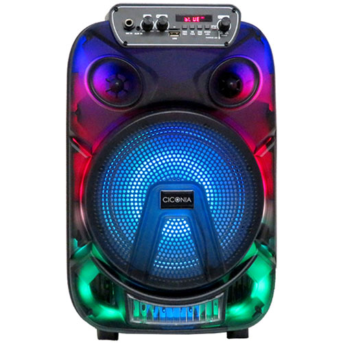 センター商事 CICONIA 全身発光LEDパーティースピーカー ASNCTGY10A|家電 オーディオ関連 スピーカー
