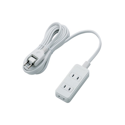 【5個セット】エレコム スイングプラグタップ/3個口/3m/ホワイト ASNT-S02N-2330WHX5|家電 生活家電 OAタップ｜緑花堂ストア