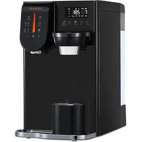 SOLEMOOD ウォーターサーバー 浄水型 ブラック ASN2wf-solemood-pure-black|家電 キッチン家電 電気ポット・電気ケトル｜緑花堂ストア 42,461円