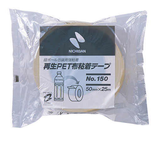 【5個セット】 ニチバン 再生PET布テープ150 50×25 ASNNB-150-50X5|雑貨・ホビー・インテリア 雑貨 雑貨品 4,677円
