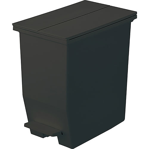 東谷 SOLOW ペダルオープンツイン20L ブラック ASNRSD-76BK|雑貨・ホビー・インテリア インテリア ゴミ箱・ダストボックス