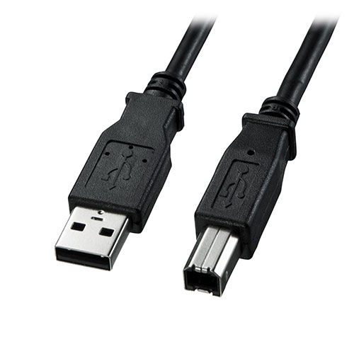【5個セット】 サンワサプライ USB2.0ケーブル ASNKU20-15BKK2X5|スマートフォン・タブレット・携帯電話 iPhone Apple Watch用アクセサリ