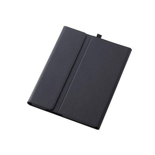 エレコム Surface Pro 9 ソフトレザーケース フリーアングル タッチペン収納 キーボード対応 ASNTB-MSP9PLF2BK|スマートフォン・タブレット・携帯電話 タブレット ケース