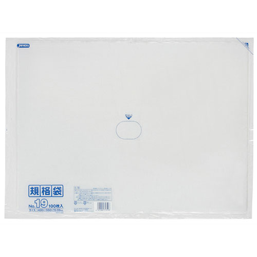 【5セット】 ジャパックス LD 規格袋 19号 0.030mm厚 100枚 透明 ASNK-19X5|雑貨・ホビー・インテリア キッチン雑貨 保存容器・キャニスター