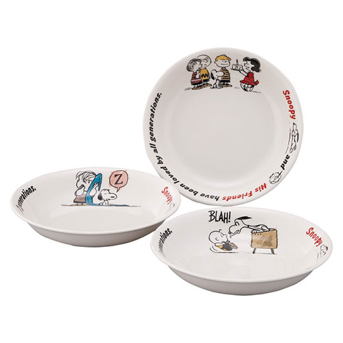 ピーナッツ 〈ピーナッツフレンズ〉 トリオパスタプレートセット ASNK20656714|雑貨・キッチン用品・インテリア 雑貨 雑貨品