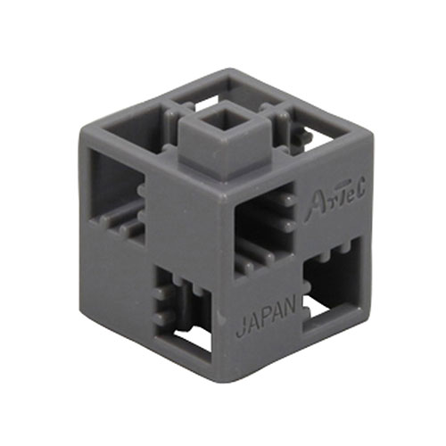 【24P×10セット】 ARTEC Artecブロック 基本四角 グレー ASNATC77750X10|雑貨・ホビー・インテリア 雑貨 雑貨品