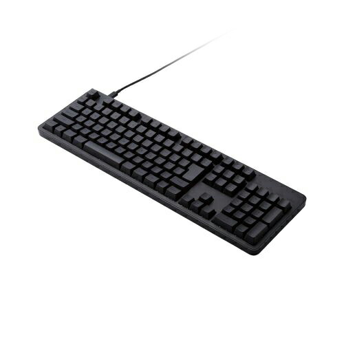 エレコム 有線メカニカルフルキーボード ASNTK-MC50UKPBK|パソコン パソコン周辺機器 キーボード