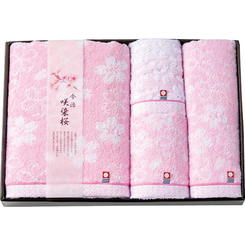 今治タオル 咲染桜 タオルセット ASNL9035576|雑貨・ホビー・インテリア 雑貨 雑貨品