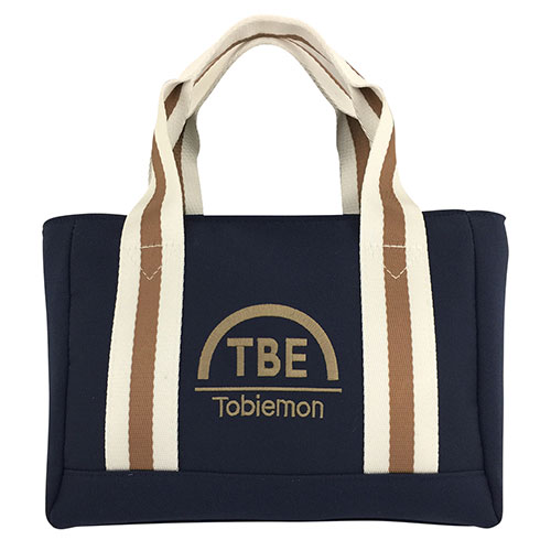 【5個セット】 TOBIEMON トートバッグ ネイビー ASNT-TTBG-NVX5|雑貨・ホビー・インテリア 雑貨 キャリングバック
