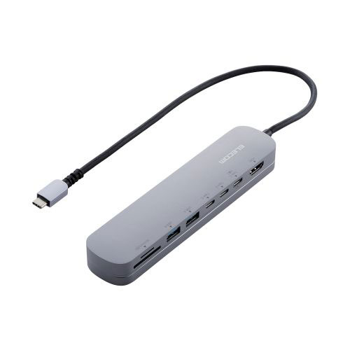 エレコム USB Type-Cデータポート/固定用台座付ドッキングステーション ASNDST-C22SV|パソコン パソコン周辺機器 その他パソコン用品|緑花堂ストア