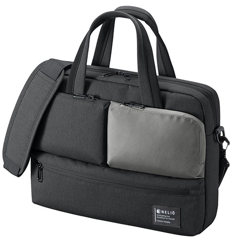 サンワサプライ カジュアルPCバッグ ～13.3型ワイド対応 ASNBAG-CA11BK|パソコン オフィス用品 ビジネスバッグ