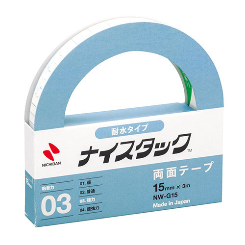 【5個セット】 ニチバン ナイスタック 耐水タイプ 15×3 ASNNB-NW-G15X5|雑貨・ホビー・インテリア 雑貨 雑貨品