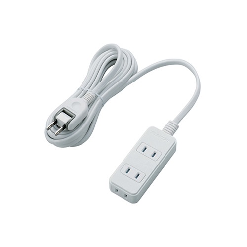 【5個セット】エレコム シャッタータップ/3個口/3m/ホワイト ASNT-ST02N-2330WHX5|家電 生活家電 OAタップ
