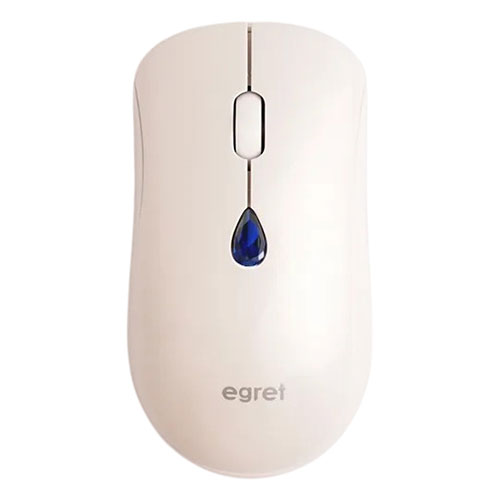 EGRET ワイヤレスジュエリーマウス 誕生月別の人口宝石ボタン 9月 サファイヤ ASNEM23-SJ-9|パソコン パソコン周辺機器 マウス