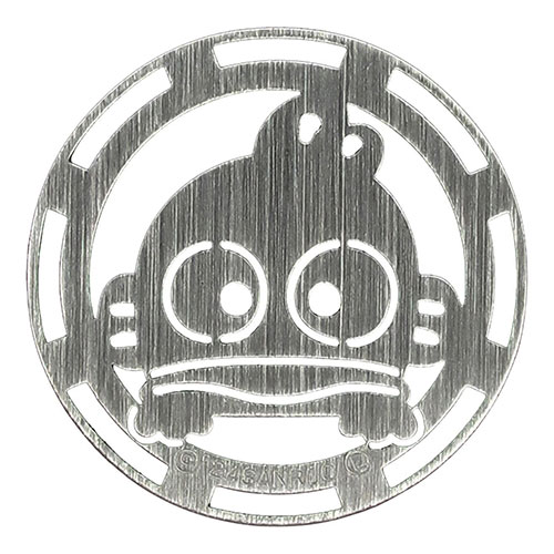 MPT ゴルフマーカー ハンギョドン ヘアライン仕上げ サンリオキャラクターとゴルフを楽しもう 日本製 ASNSR-GMCB00HG-430HL|雑貨・ホビー・インテリア ホビー スポーツ用品(野球・サッカー・テニス・ゴルフetc.)