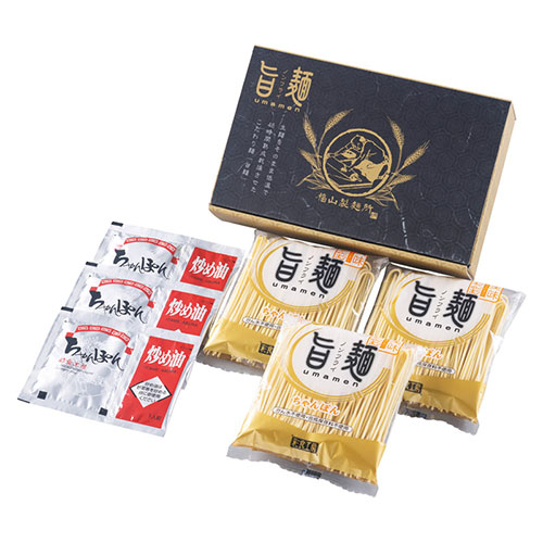 【5セット】 福山製麺所「旨麺」長崎ちゃんぽん ちゃんぽん麺(乾麺)(80g)・ちゃんぽんスープ(19.5g)×各3 ASN22531905X5|食品 食品