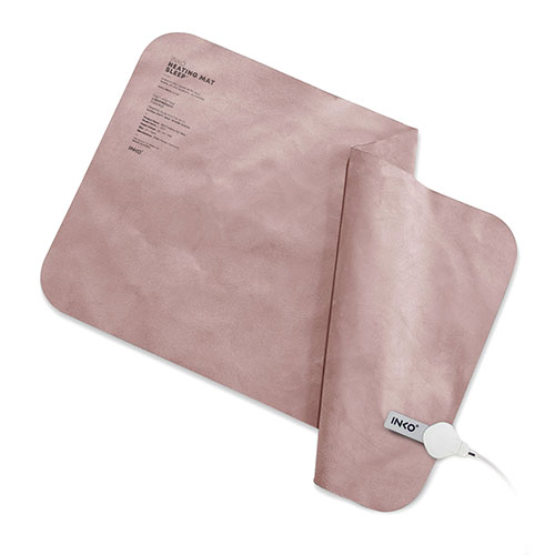 INKO ヒーティングマット SLEEP+ Pro Heating Mat ローズウッド ASNIK07698|家電 季節家電 電気毛布・ひざ掛け｜緑花堂ストア