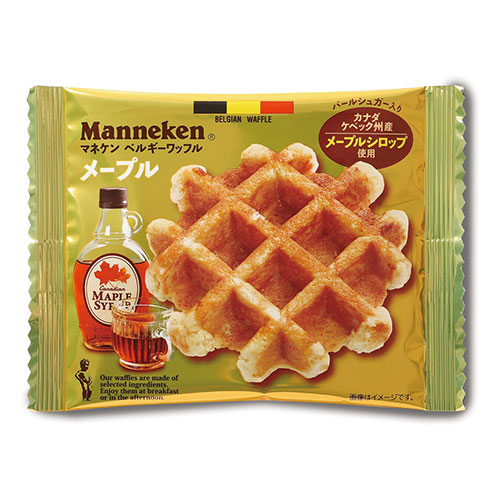 【6個入×10箱】 マネケン Manneken ベルギーワッフル メープルワッフル ASNAZB15831X60|食品 菓子