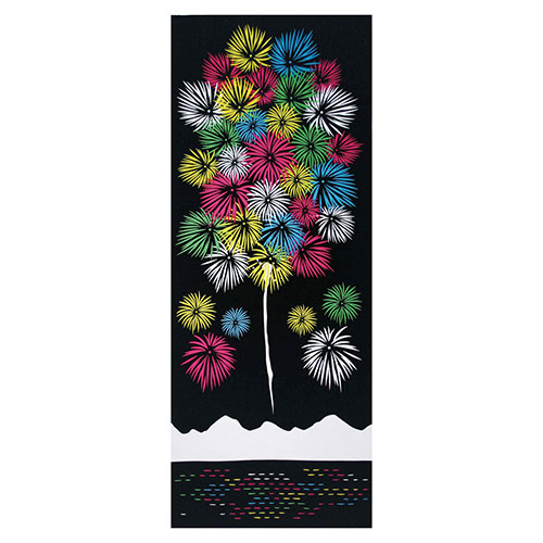 【5枚セット】 ヤマコー てまひま工房 四季彩布 てぬぐい 花火 ASNyamaco87553X5|雑貨・ホビー・インテリア 雑貨 雑貨品