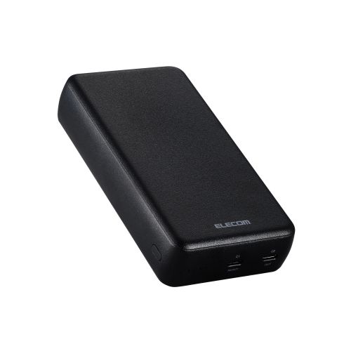 エレコム 20000mAh 2C PD20W モバイルバッテリー ブラック ASNDE-C52-20000BK|スマートフォン・タブレット・携帯電話 スマートフォン モバイルバッテリー｜緑花堂ストア