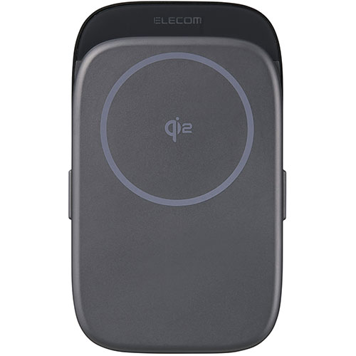 エレコム Qi2スタンド付きドッキングステーション グレー ASNDST-Q040BPGY|パソコン パソコン周辺機器 USBハブ｜緑花堂ストア 13,138円