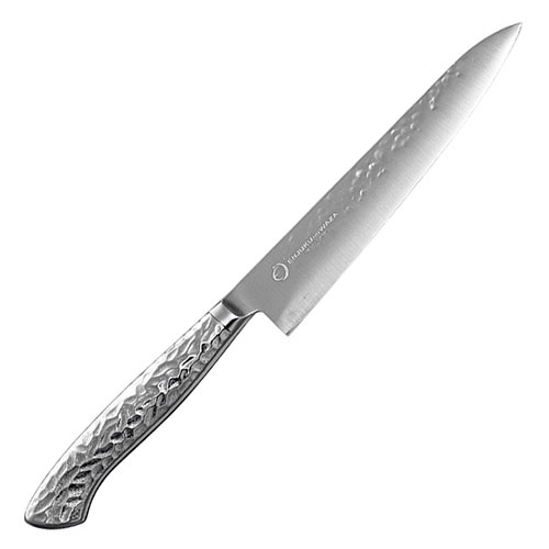 よこやま 燕熟の技 オールステンレス槌目ペティナイフ(刃渡り15cm) ASNEJRK-2001|雑貨・ホビー・インテリア キッチン雑貨 調理器具