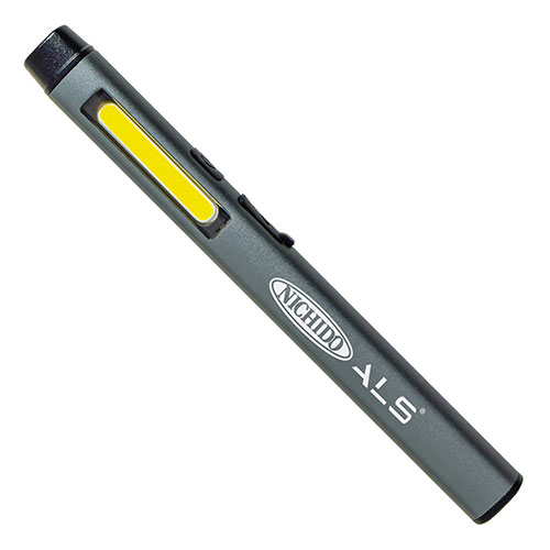 日動工業 充電式LEDペンライト UV付 グレー ASNSL-A2PEN-UV|防災用品 ライト・ラジオ・電池 ライト