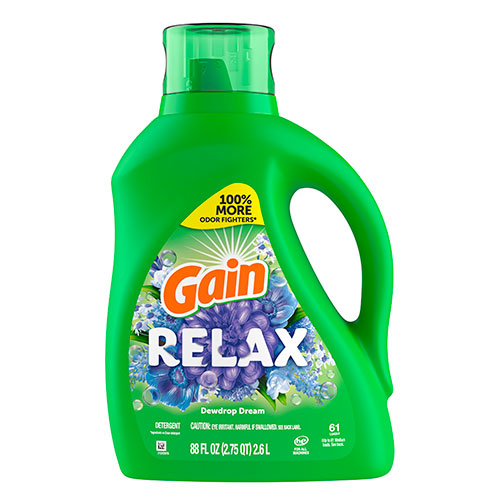 【4本セット】 P&G 洗濯用洗剤 ゲインリキッド リラックスデュードロップドリーム Gain LQ Relax Dewdrop Dream ASNIPG0836X4|雑貨・ホビー・インテリア 雑貨 洗剤・柔軟剤