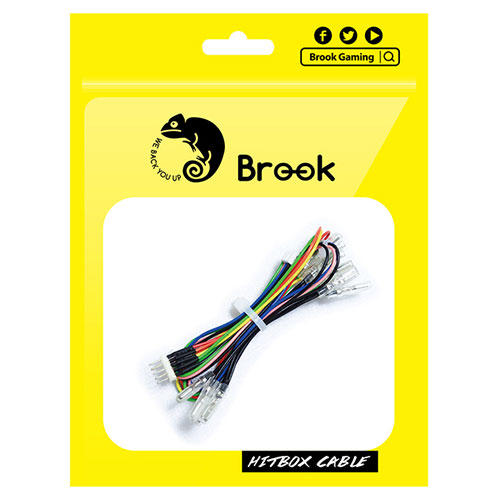 【5本セット】 Brook レバーレスアケコン用ケーブル ASNHitbox-CableX5|雑貨・ホビー・インテリア ホビー ゲーム機アクセサリ