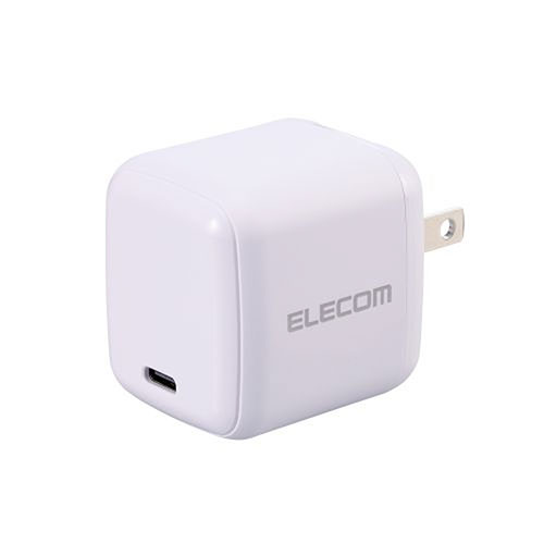 エレコム AC充電器 スマホ・タブレット用 USB PD 65W USB-C1ポート ホワイト ASNMPA-ACCP8565WH|スマートフォン・タブレット・携帯電話 スマートフォン 充電器