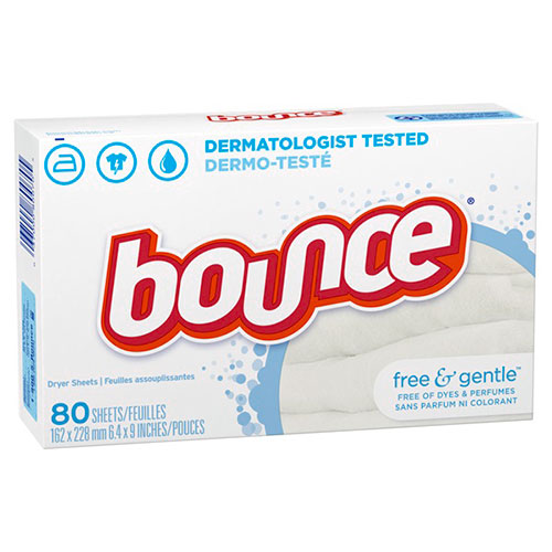 【9箱入】 P&G 柔軟剤シート バウンスシート フリー&ジェントル80枚 ASNIPG8001X9|雑貨・ホビー・インテリア 雑貨 洗剤・柔軟剤