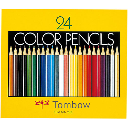【3セット】 トンボ鉛筆 色鉛筆 紙箱 24色 NA ASNTombow-CQ-NA24CX3|雑貨・ホビー・インテリア 雑貨 文房具・筆記用具