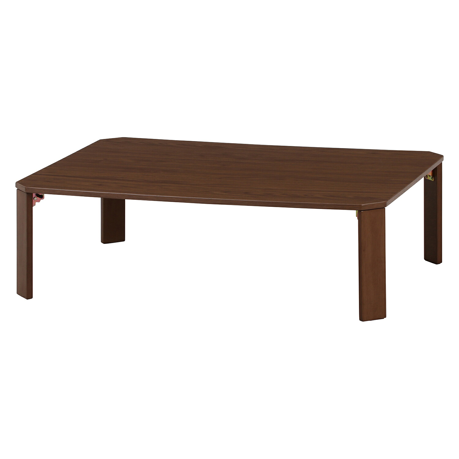 ＵＶモダンローテーブル Ｌａｔｔｅ ウォルナット １０５ｘ７５[HJB38829]|ARview インテリア家具 リビング リビングテーブル 折りたたみテーブル
