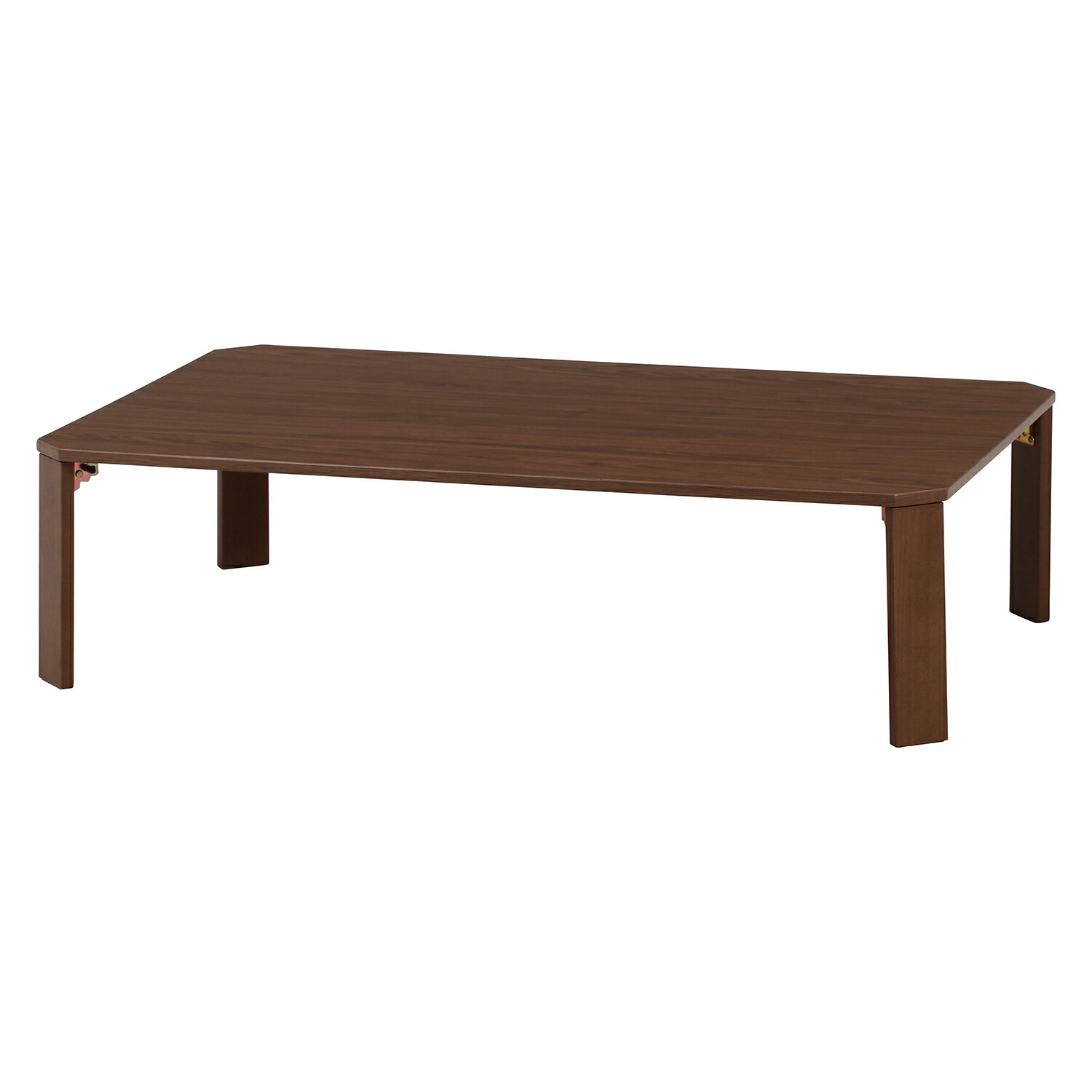 ＵＶモダンローテーブル Ｌａｔｔｅ ウォルナット １２０ｘ７５[HJB38830]|ARview インテリア家具 リビング リビングテーブル 折りたたみテーブル