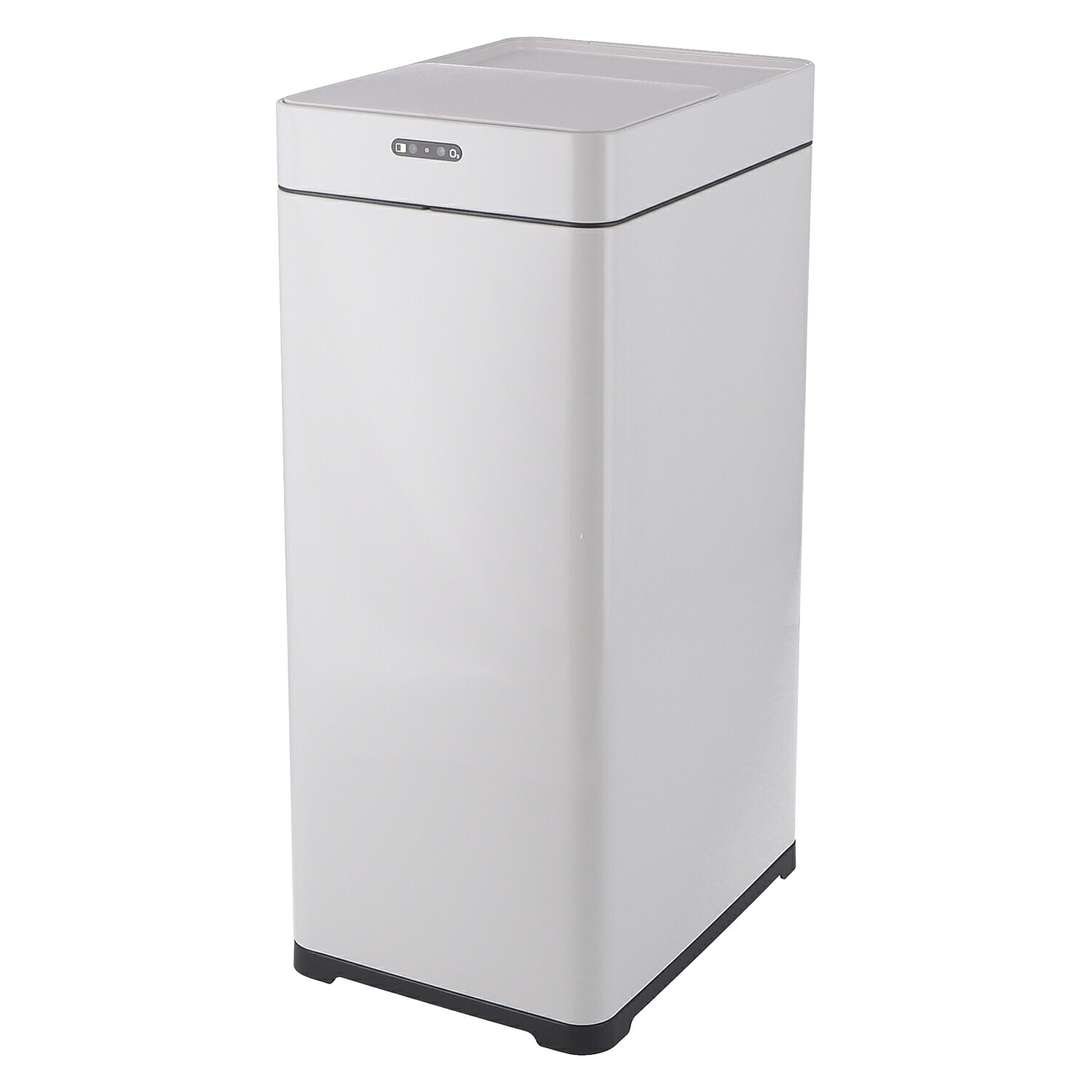 除菌消臭センサーダストボックス ４５Ｌ ＷＨ[HJB40311]|インテリア雑貨 ギフトショー ごみ箱・ダストボックス ダイニング・キッチン リビング 書斎・ホームオフィス 寝室・ベッドルーム 生活雑貨【センサー付きゴミ箱 【お客様組立品】｜緑花堂ストア