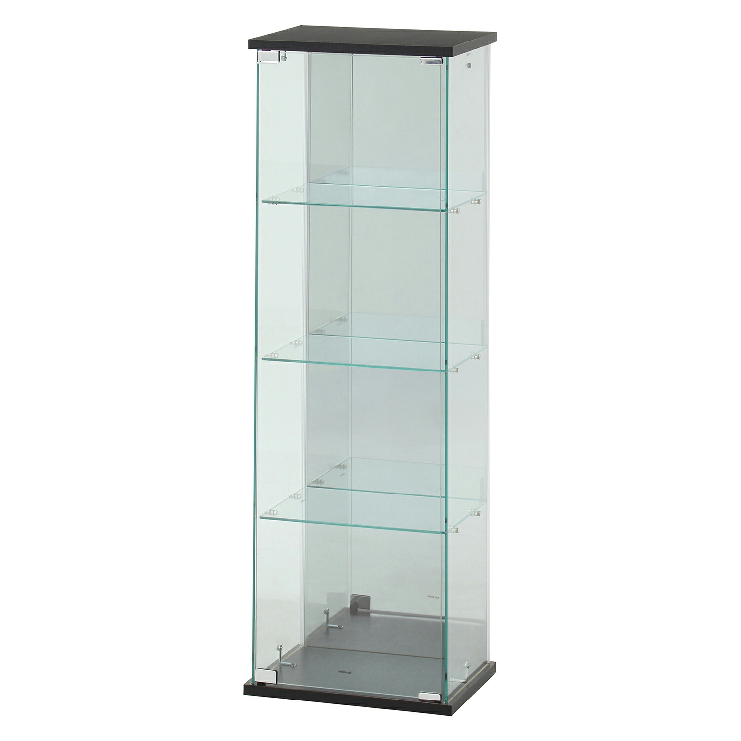 ガラスコレクションケース ＢＡＡＬ ＢＫ[HJB63932]|インテリア家具 コレクションケース テレビ台・収納 リビング 収納 寝室・ベッドルーム【ディスプレイケース コレクション収納 耐久性 インテリア収納 オープンケース 】