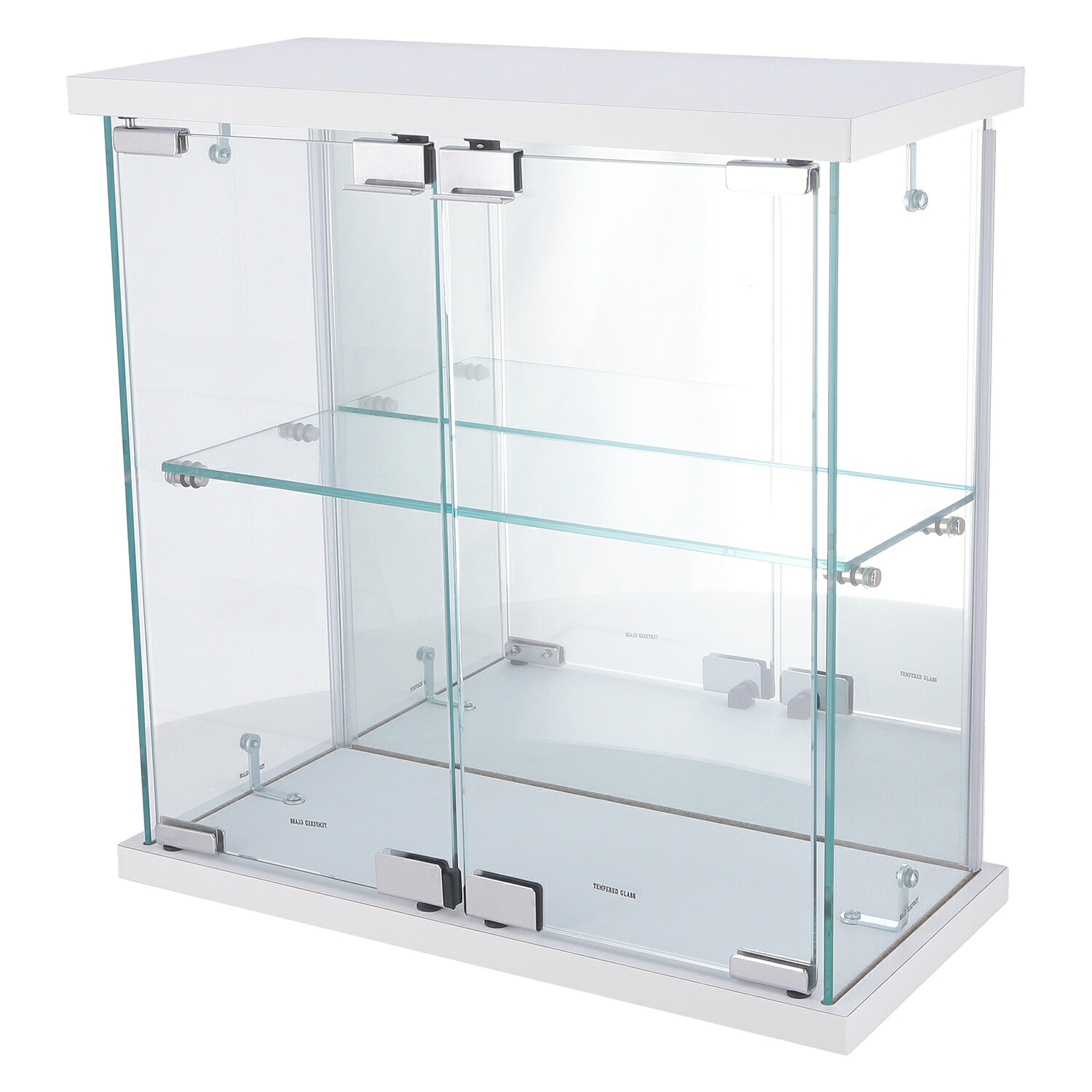 卓上ガラスコレクションケース ＷＨ[HJB63946]|ARview インテリア家具 コレクションケース テレビ台・収納 リビング 収納 寝室・ベッドルーム【ディスプレイケース 卓上ケース 耐久性 インテリア 収納 コレクションボックス 】｜緑花堂ストア