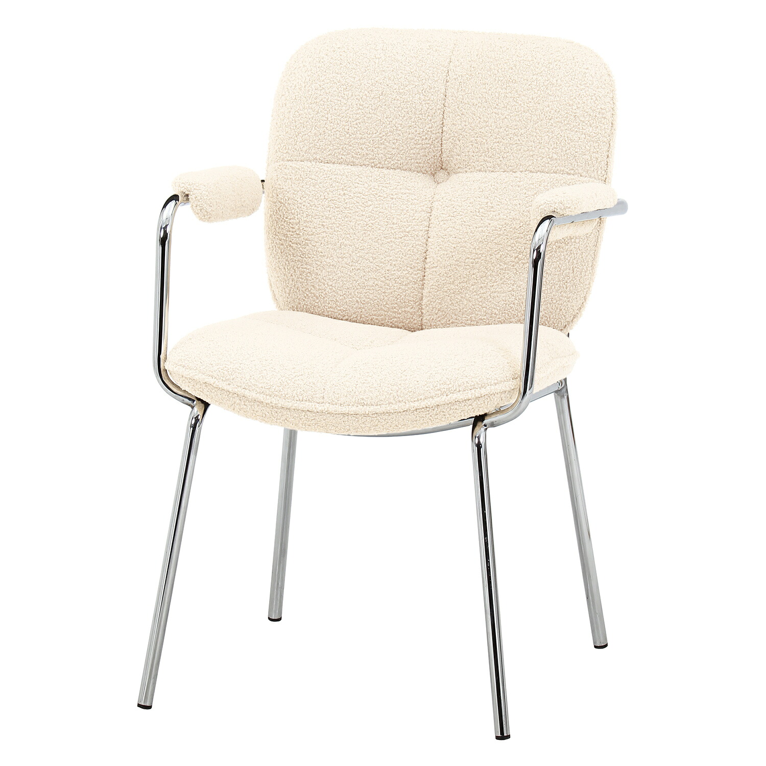 ダイニングチェア ルル ＷＨ[HJB70676]|インテリア家具 ダイニング・キッチン チェア・イス デザインチェア・スツール リビング【ダイニング用椅子 耐久性 アンティーク調 背もたれ付き コンパクトな一人暮らし向け 】