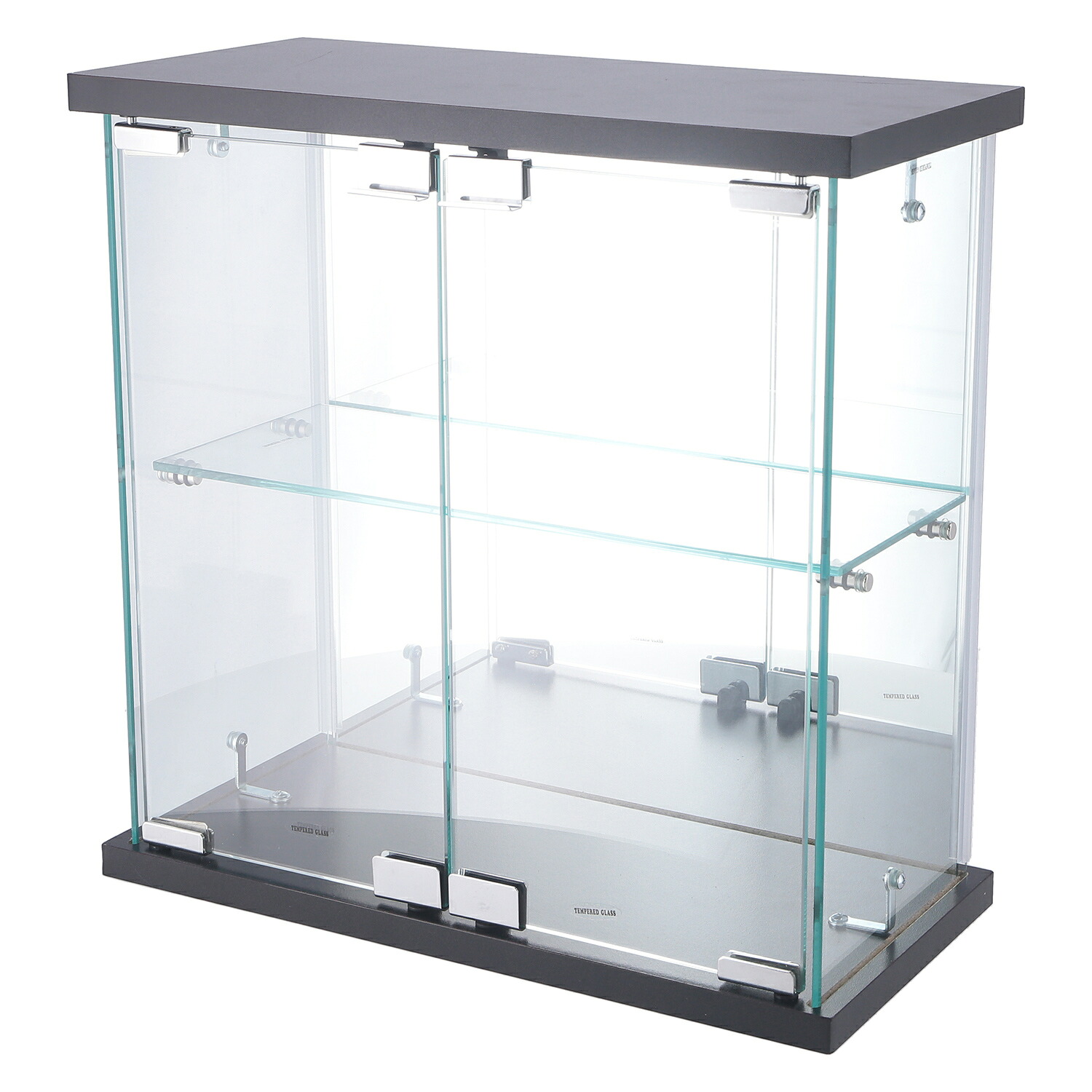 卓上ガラスコレクションケース ＢＫ[HJB74073]|ARview インテリア家具 コレクションケース テレビ台・収納 リビング【ディスプレイケース 卓上ケース 耐久性 インテリア 収納 コレクションボックス 】｜緑花堂ストア