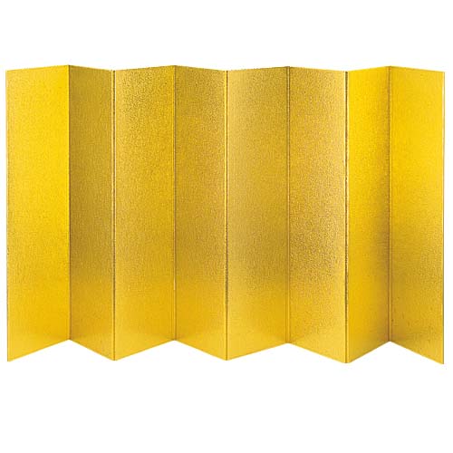 楽天市場】屏風 花台付き屏風 もみ金屏風 びょうぶ 衝立 ついたて