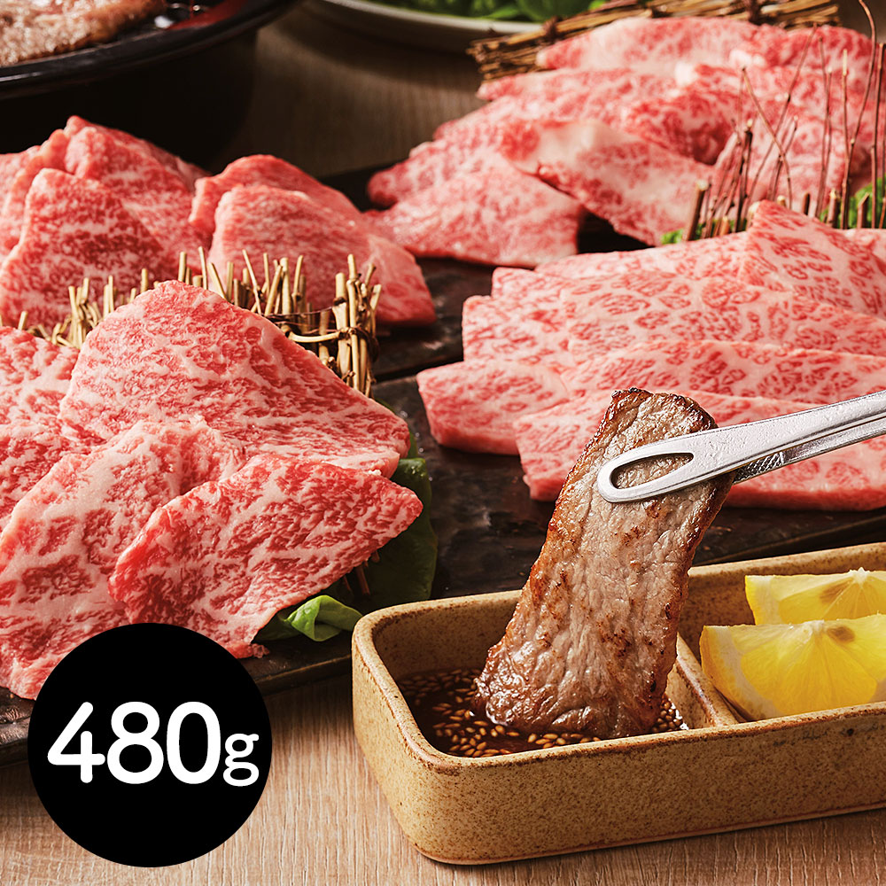 三重 松阪牛焼肉食べ比べセット （ロース カルビ もも バラ 各120g）[SHS3070135]【国産和牛・旨味凝縮・高品質・すき焼き・炒め物 贈り物 ギフト ご家庭用・お中元・お歳暮 】｜緑花堂ストア
