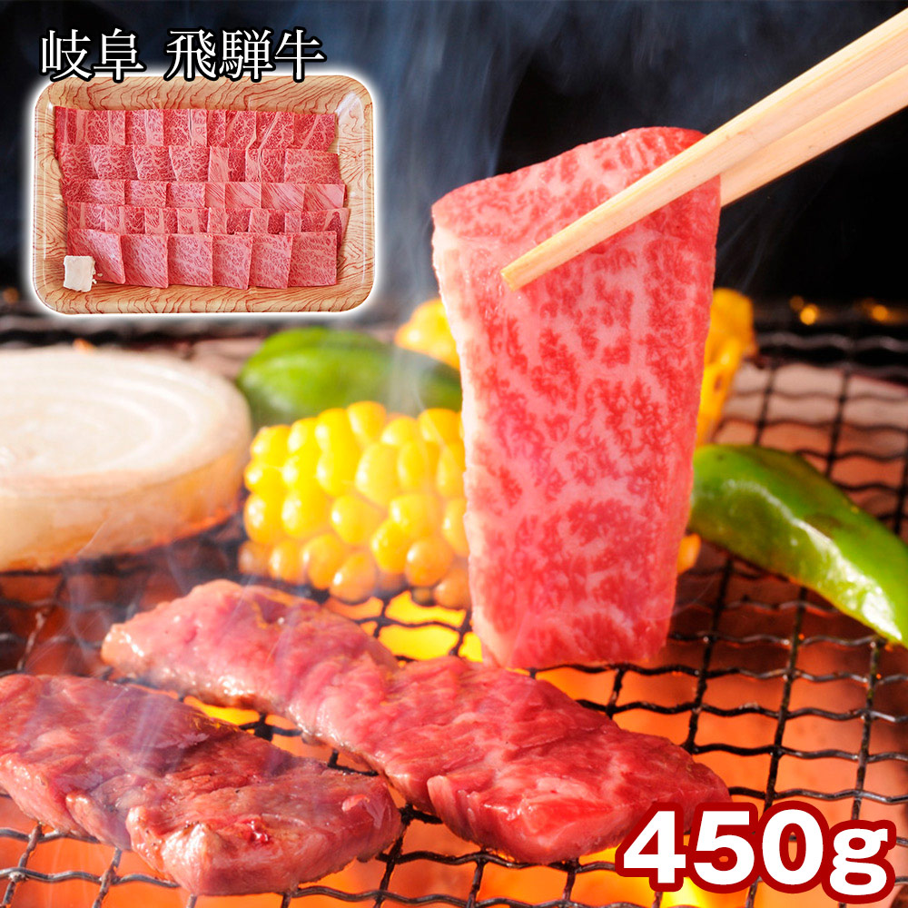 岐阜 飛騨牛 肩ロース焼肉 450g / 冷凍 送料無料 和牛 国産 ロース 焼肉[SHS6940023]【国産和牛・旨味凝縮・高品質・すき焼き・炒め物 贈り物 ギフト ご家庭用・お中元・お歳暮 】｜緑花堂ストア