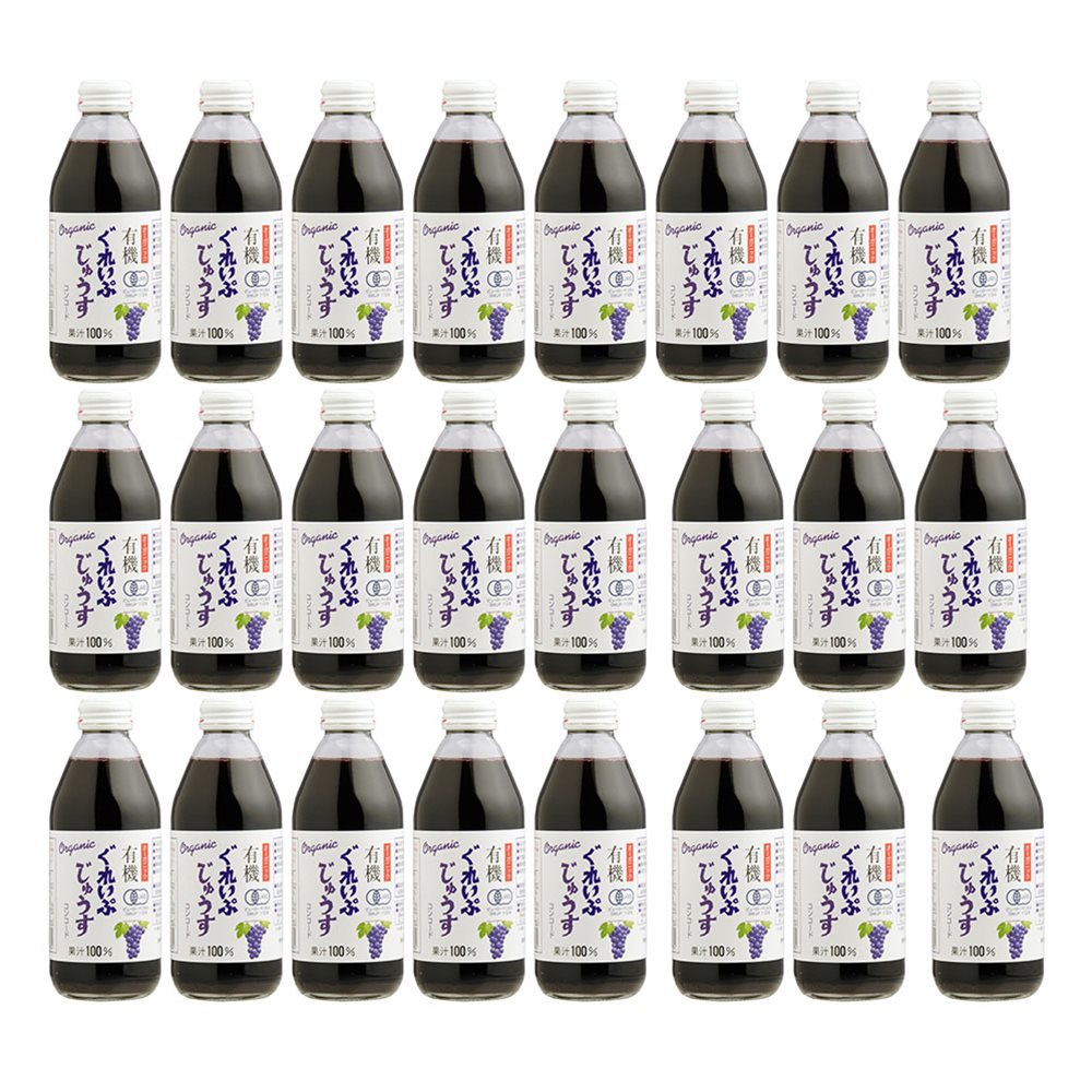 有機ぐれいぷコンコードジュース 250m&times;24本 SHS1550064 |野菜 果実飲料 フルーツ お中元 母の日 快気祝い｜緑花堂ストア
