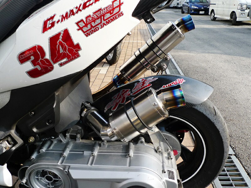 G-MAX 専用 エアクリーナー 『大蛇R5-SP』(チタンVer.2) [R5 FACTORY] G-MAX 220/200 吸気系