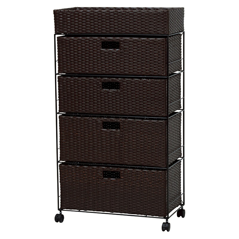 ランドリー ダークブラウン[THU2101776100]インテリア 寝具 収納 収納家具 ランドリー サニタリーチェスト ハイタイプ 耐久性 利便性 シンプル 機能性 収納ラック 整理用品 インテリア家具 コーナーラック 多様性 お洒落デザイン