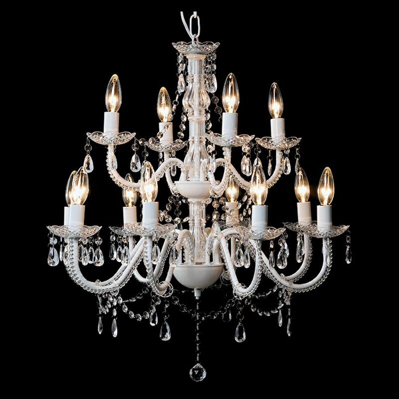 SALE/76%OFF】 シャンデリア12灯 クリア THU2101955800 インテリア